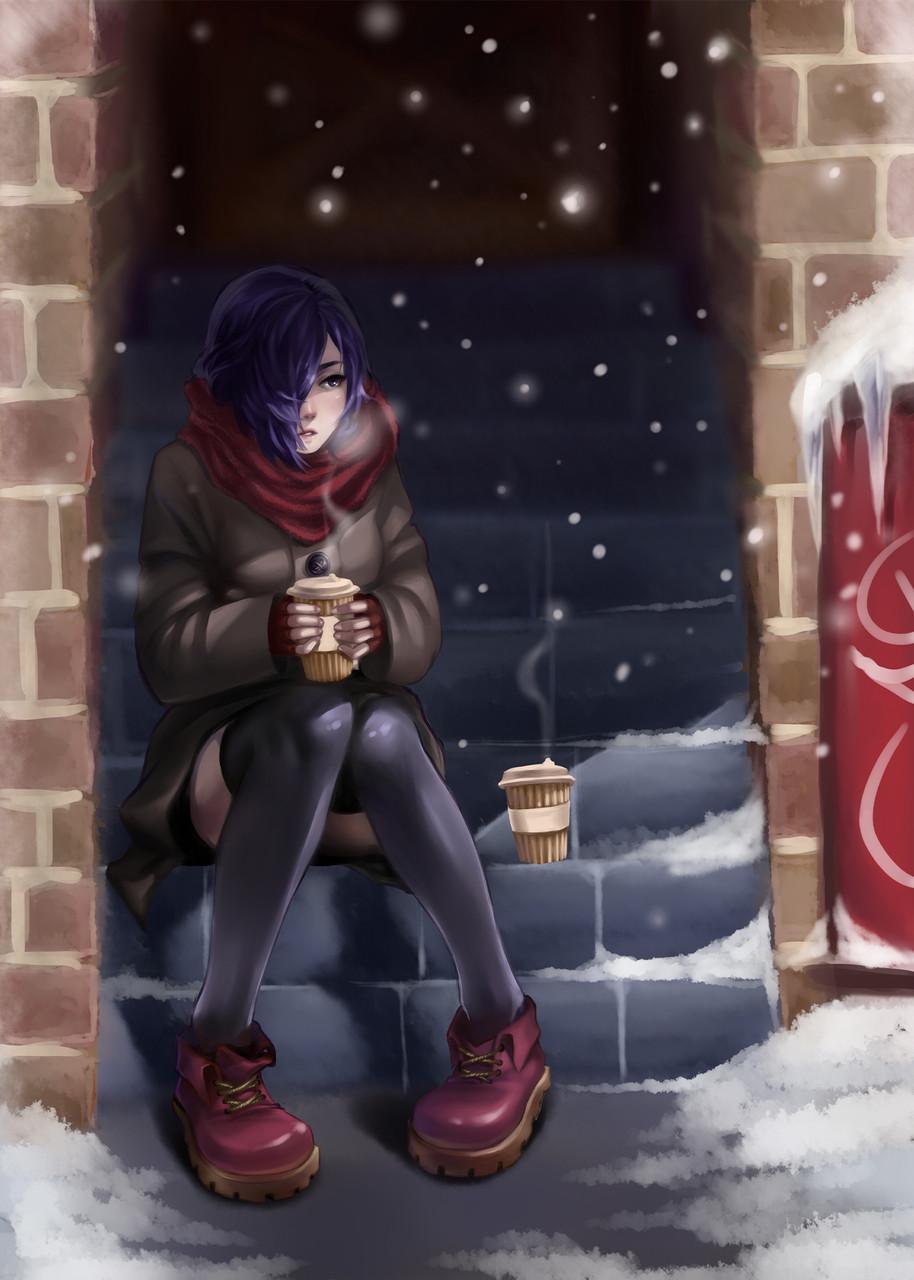 Картина GeekLand Tokyo Ghoul Токийский гуль чай и снег