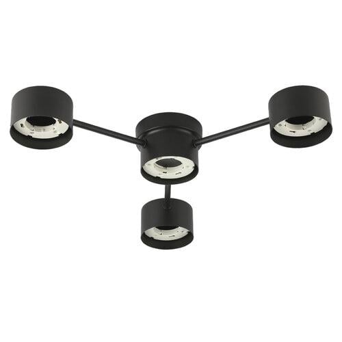 Потолочный светильник люстра ETRON 1-EFP-2200 Axis GX53 4x15 Вт Черный (88340)
