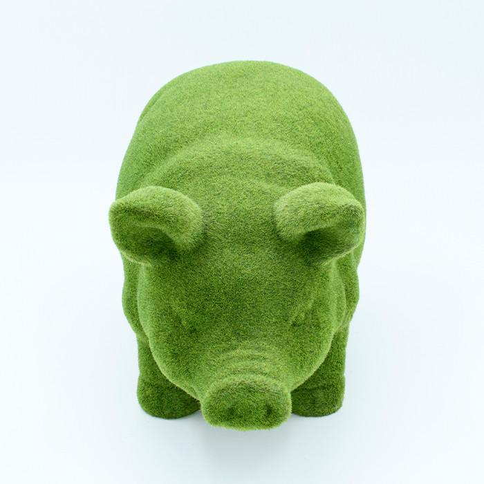 Садовая фигура Engard Green pig 35х15х18 см (PG-01) - фото 5