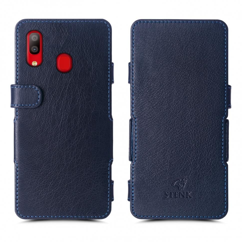 Чехол книжка Stenk Prime для Samsung Galaxy A40 Синий (63589) Чехол книжка Stenk Prime для Samsung Galaxy A40 Синий (63589)