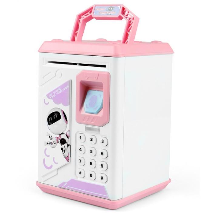 Сейф-копилка детский Robot электронный с имитатором отпечатка пальцев (1375382710) - фото 2 Сейф-копилка детский Robot электронный с имитатором отпечатка пальцев (1375382710) - фото 2