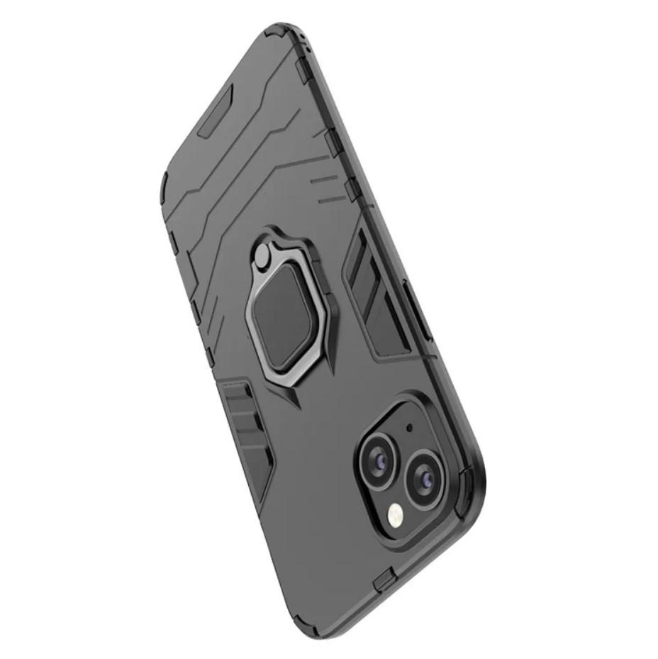 Чохол бампер Primolux Ring Armor для Apple iPhone 14 - Black - фото 3