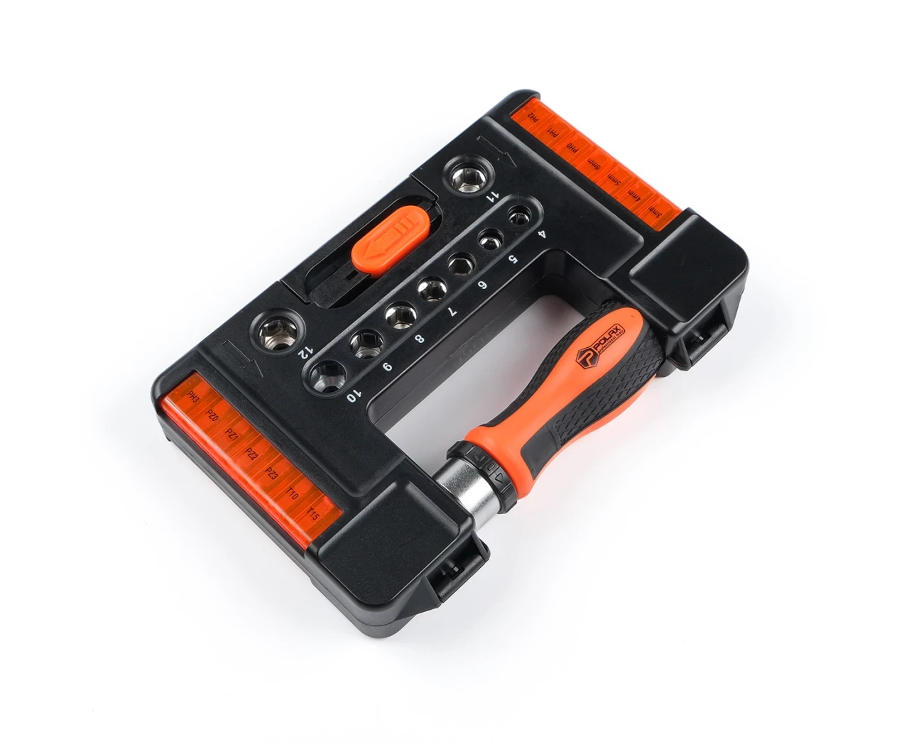 Викрутка з реверсом та змінними насадками 38 шт. (27558196) - фото 8 Викрутка з реверсом та змінними насадками 38 шт. (27558196) - фото 8