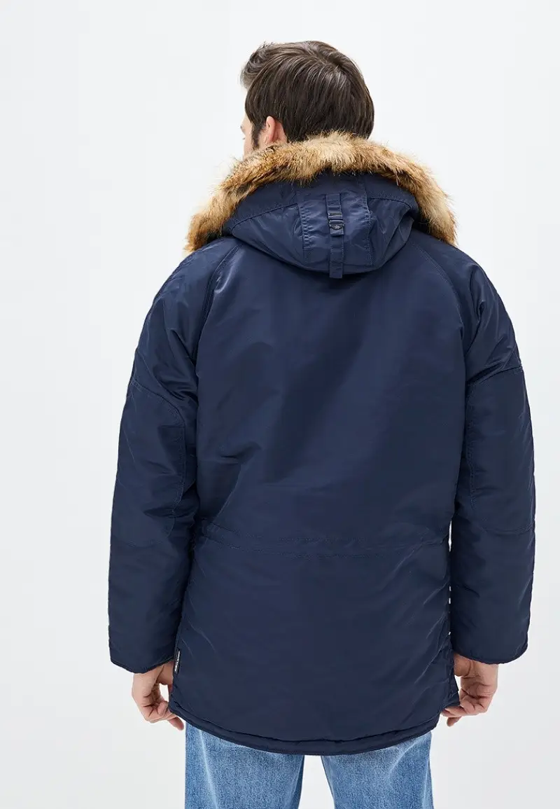 Куртка аляска Airboss Winter Parka XS Blue (171000123221BXS) - фото 6