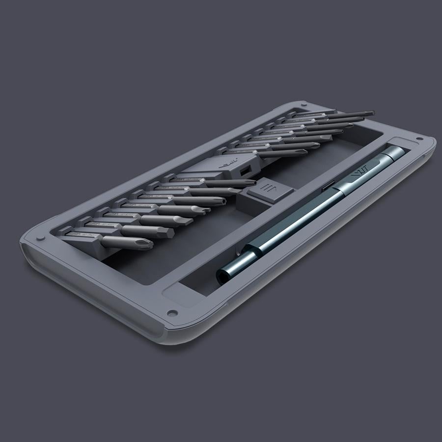 Викрутка з бітами JIMI Home Screwdriver Set 31в1 (JM-GNT30) - фото 2