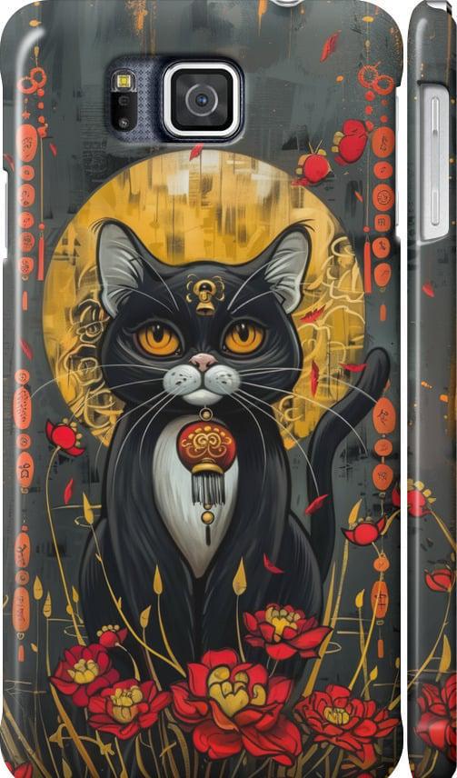 Чехол на Samsung Galaxy Alpha G850F China Cat (6134m-65-42517)