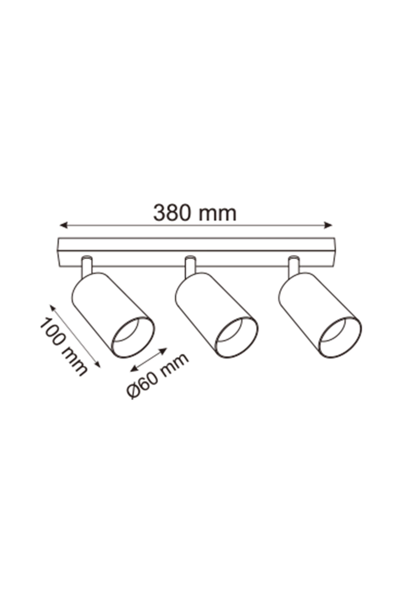 Світильник поворотний Zuma Line OB-2211BD-3-GLD REN (26554119) - фото 2 Світильник поворотний Zuma Line OB-2211BD-3-GLD REN (26554119) - фото 2