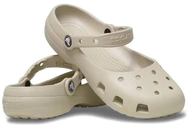 Балетки жіночі Crocs Classic Ballet Beige р. 39-40 Бежевий (26527)