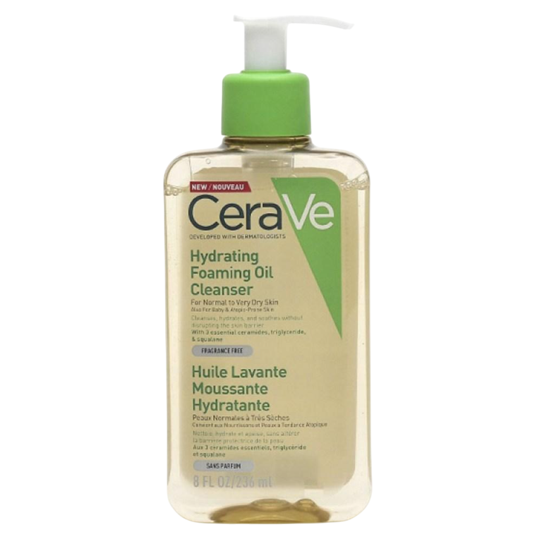 Средство для умывания CeraVe Hydrating Foaming Oil Cleanser увлажняющее 236 мл