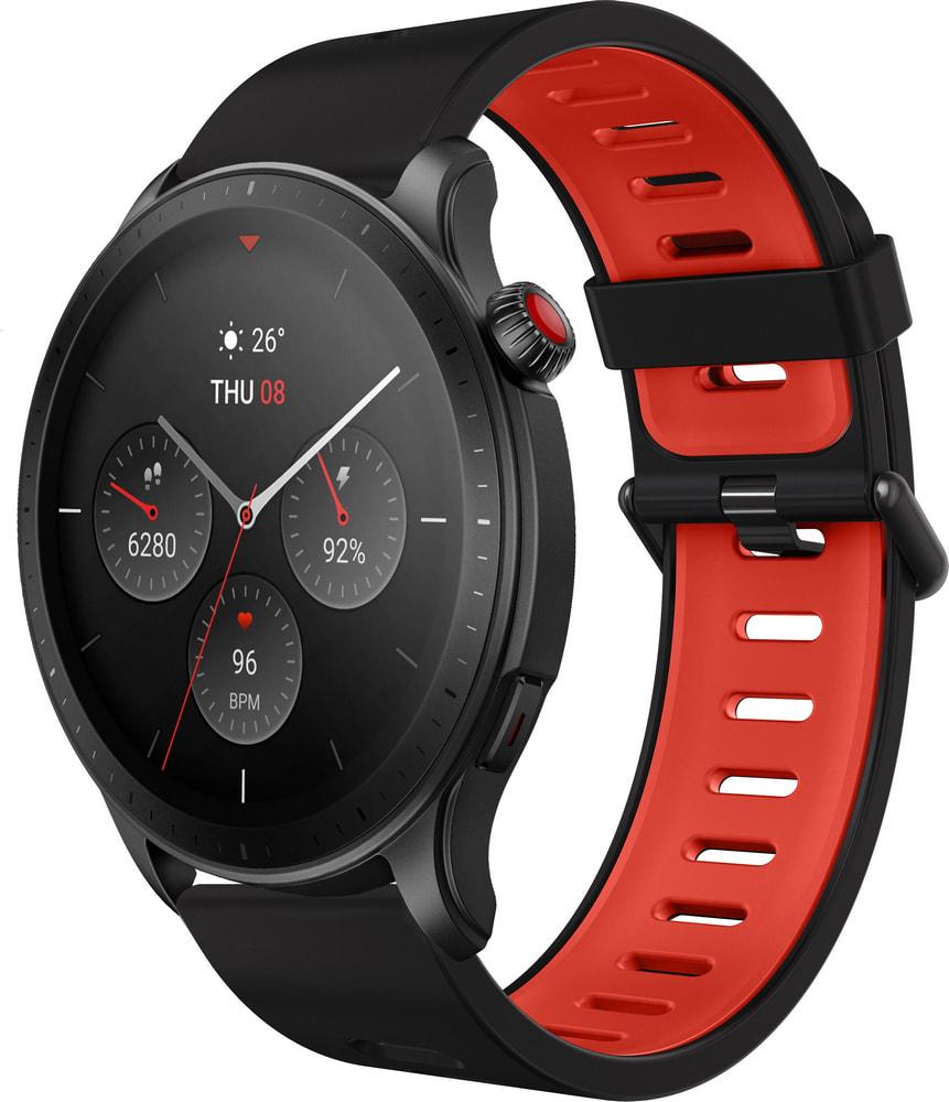 Ремешок Traf для Amazfit GTR 4 Black/Red (31076) - фото 1 Ремешок Traf для Amazfit GTR 4 Black/Red (31076) - фото 1