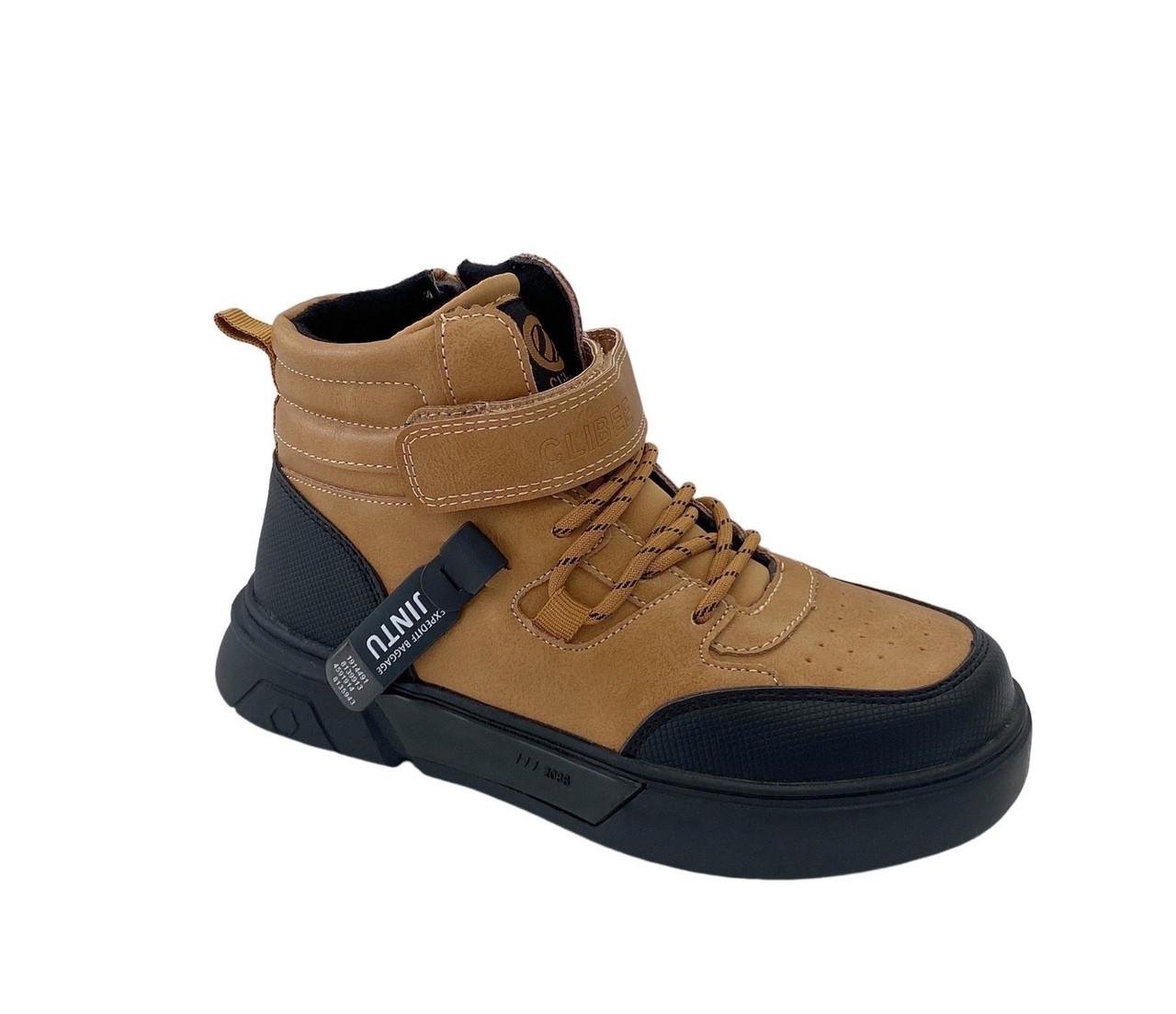 Черевики демісезонні для хлопчиків Clibee KC200200/36 р. 36 Коричневий Черевики демісезонні для хлопчиків Clibee KC200200/36 р. 36 Коричневий