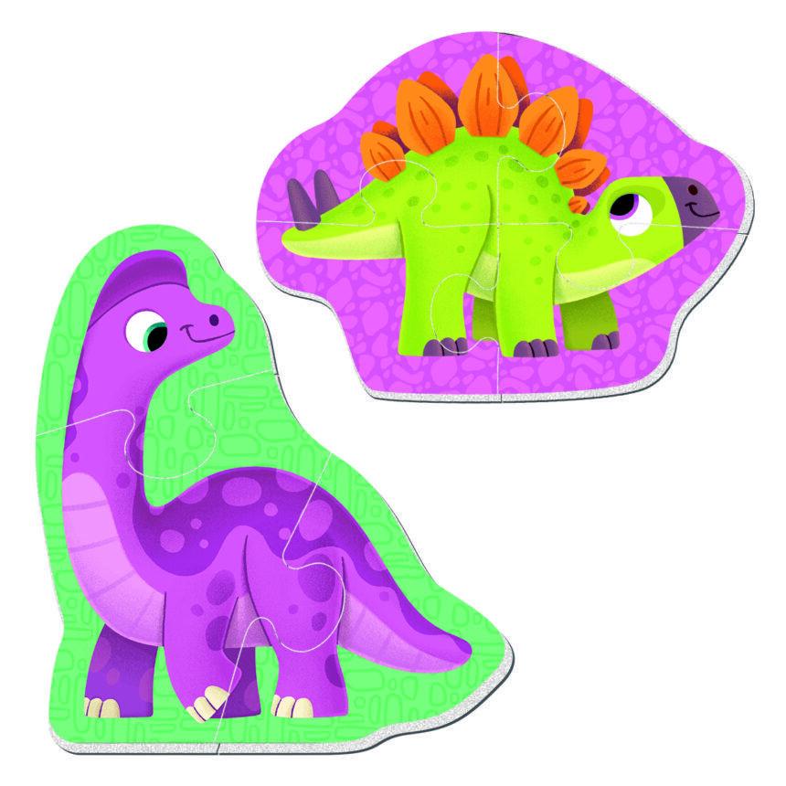 Пазли бебі магнітні Vladi Toys Динозаври 2 шт. (VT3208-21) - фото 2 Пазли бебі магнітні Vladi Toys Динозаври 2 шт. (VT3208-21) - фото 2