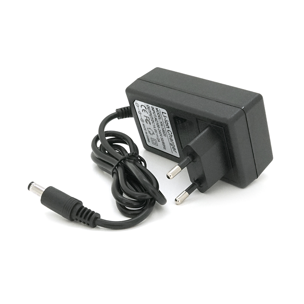 Зарядное устройство LiFePo4 12V 4S 2A с индикацией 5,5x2,5 мм для аккумуляторов LED индикатор зарядки (33282)