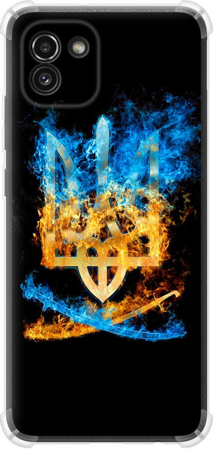 Чохол на Samsung Galaxy A03 A035F Герб (1635sp-2499-42517)