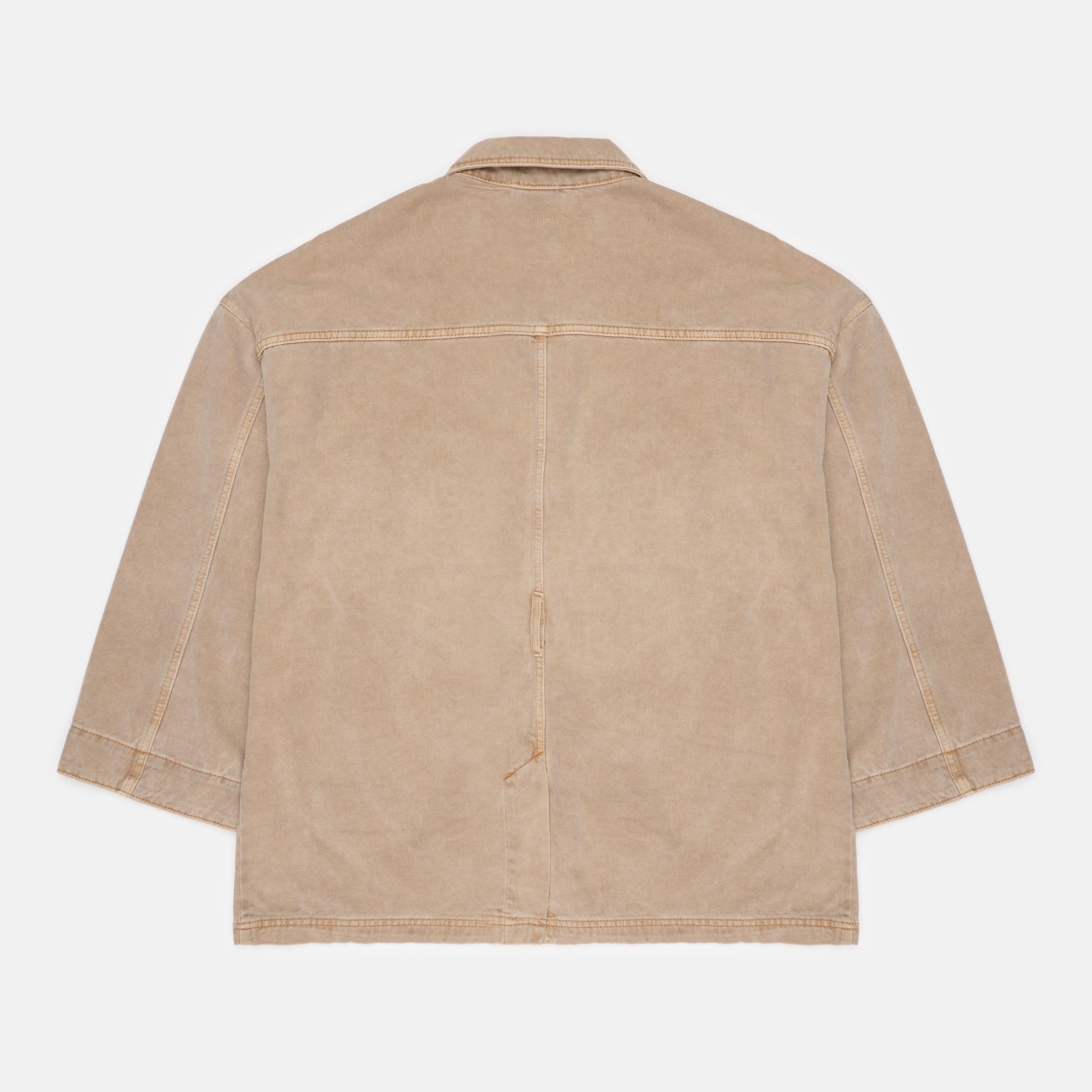 Куртка джинсова H&M M Бежевий (A23091023471) - фото 2