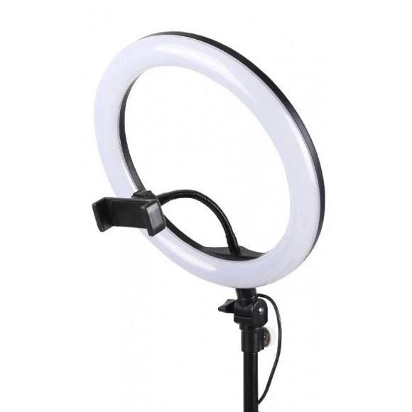Кольцевая LED лампа RGB MJ26 (1 крепление) (управление на проводе) - фото 5