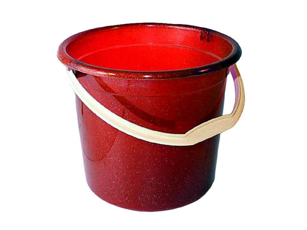 Ведро Консенсус пищевое 10 л Красный (102263)