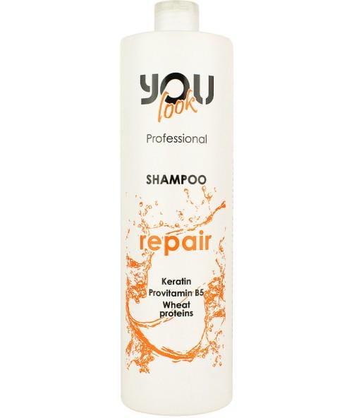 Шампунь для сухого та освітленого волосся You Look Professional Repair Shampoo 1000 мл