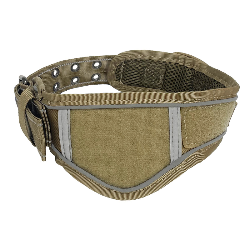 Ошейник для собак средних и крупных пород Ulink cветоотражающий М 35-45 см Коричневый (1931750657) Ошейник для собак средних и крупных пород Ulink cветоотражающий М 35-45 см Коричневый (1931750657)