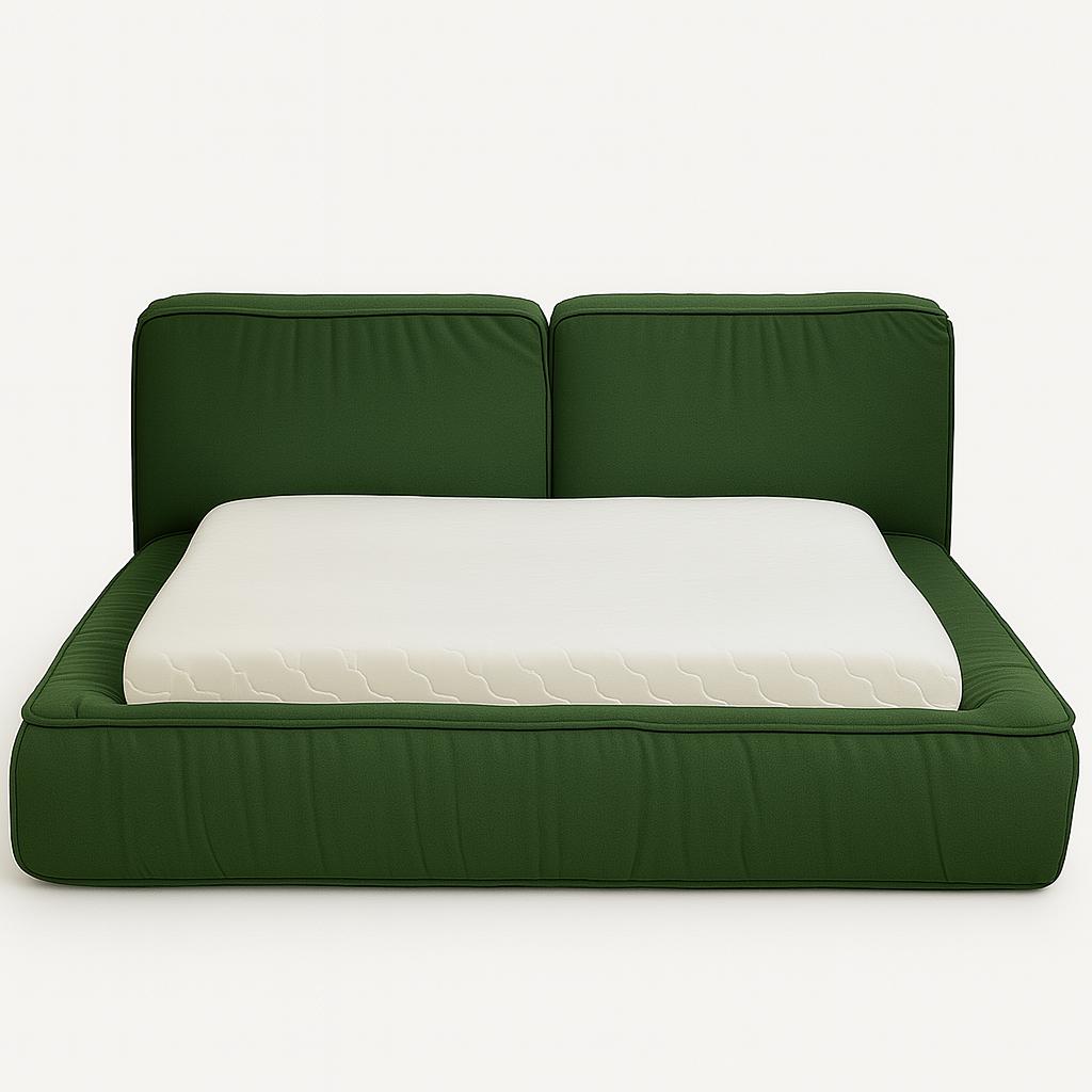 Кровать Бруно 180х200 см Allure Dark Green Кровать Бруно 180х200 см Allure Dark Green