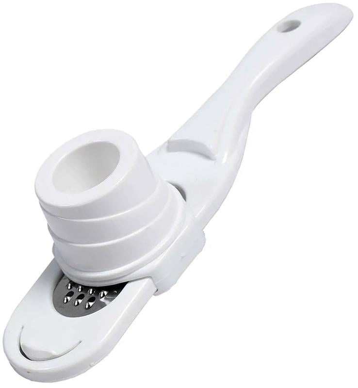 Терка для чеснока Alpina Mike 17x4x4 см с держателем Белый (AL 92191)