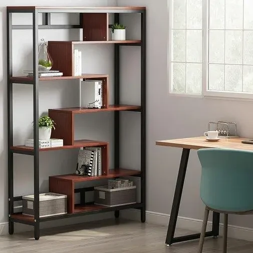 Стелаж Loft NS-1921 широкий для роботи та кабінету (3075773913)