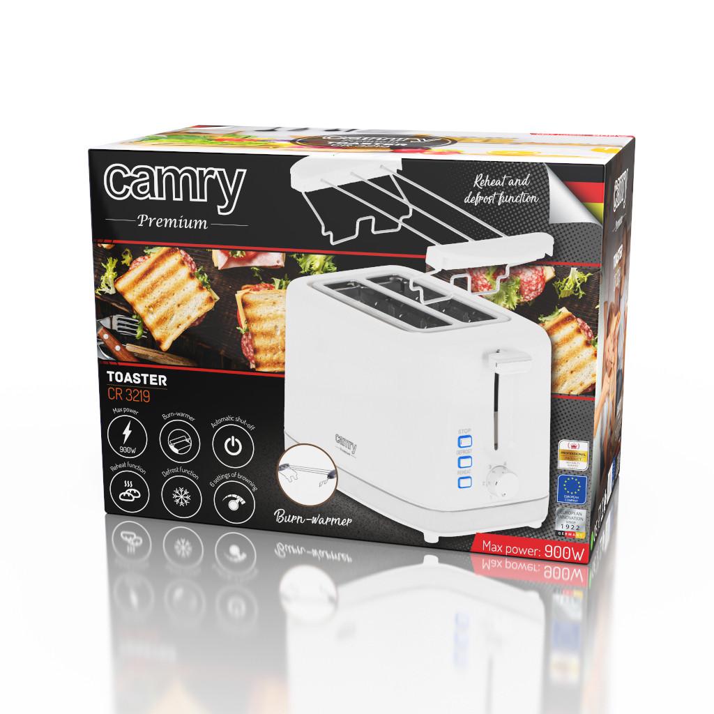 Тостер Camry CR 3219 - фото 7 Тостер Camry CR 3219 - фото 7