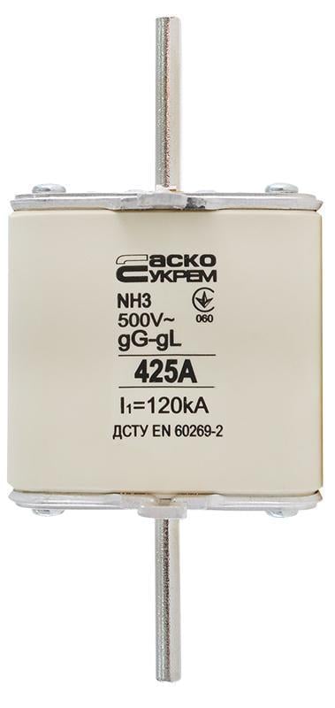 Ножной предохранитель АСКО-УКРЕМ с плавкой вставкой NH3 425A gG (A0050010039) Ножной предохранитель АСКО-УКРЕМ с плавкой вставкой NH3 425A gG (A0050010039)