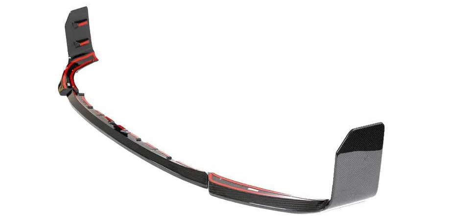 Накладка на передній бампер DDCarbon V2 для G87/BMW 2 серія G42 2021- карбон (136666)