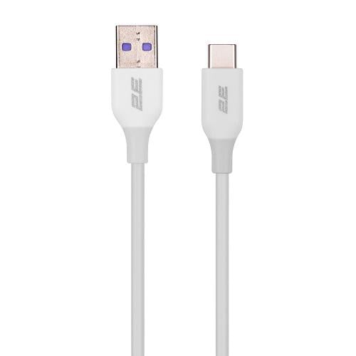 Кабель Glow 2E 2E-CCAC-WH USB-A-USB-C 1 см Білий (582391) Кабель Glow 2E 2E-CCAC-WH USB-A-USB-C 1 см Білий (582391)