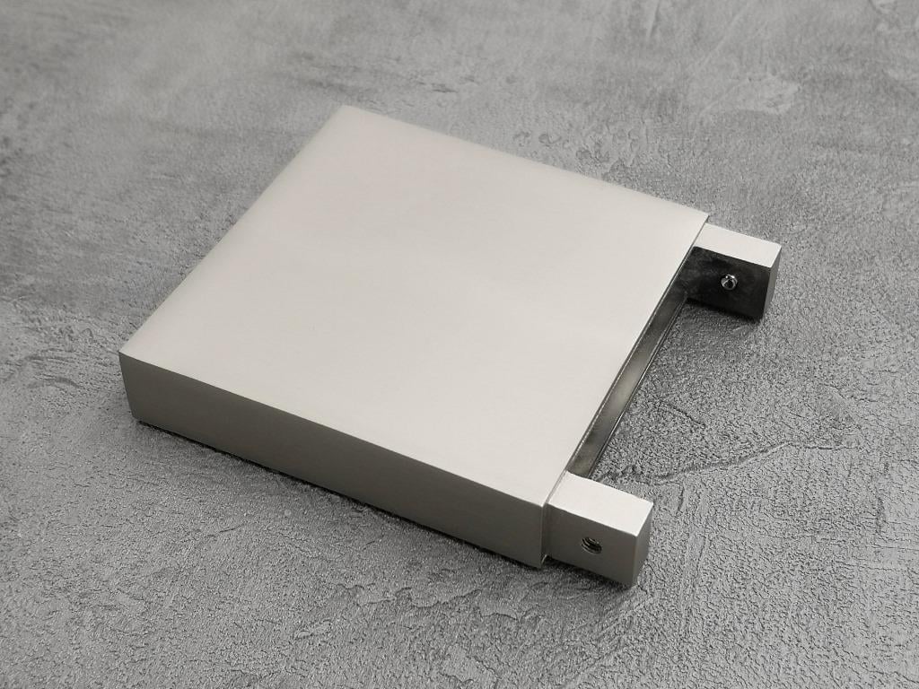 Наконечник MARCIN DECOR Топлайн Квадро сталь матовая