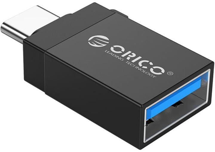 Адаптер для підключення пристроїв Orico Type-C - USB 3.0 Black (CBT-UT01-BK-BP)