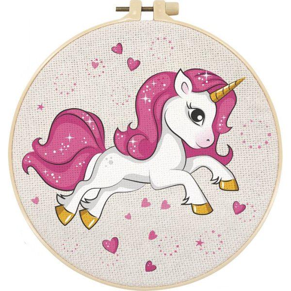 Детский набор для вышивания Единорог (VH-129-H-43)