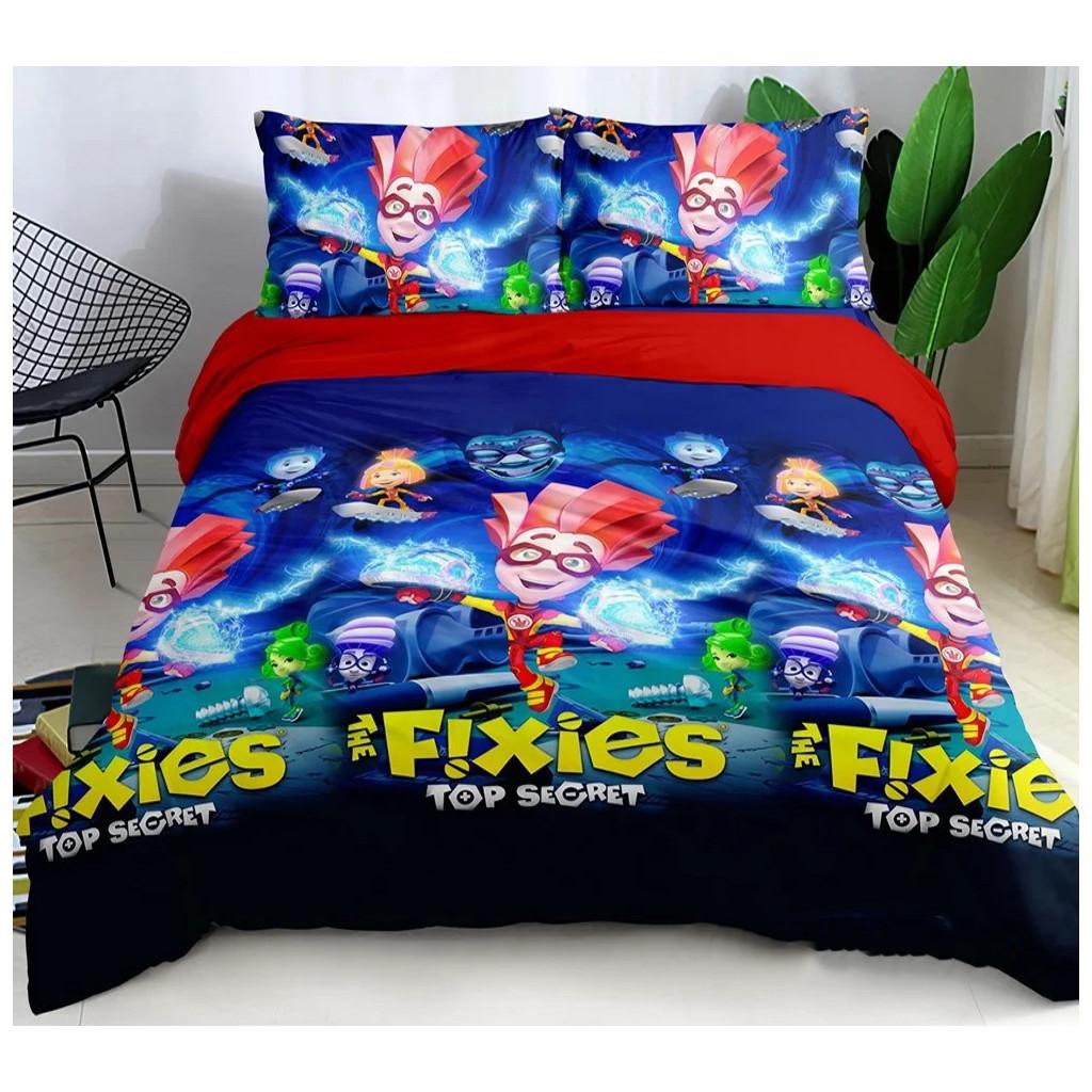 Комплект постельного белья MirSon Premium 17-0316 Fixies Бязь полуторный (2200002359054)