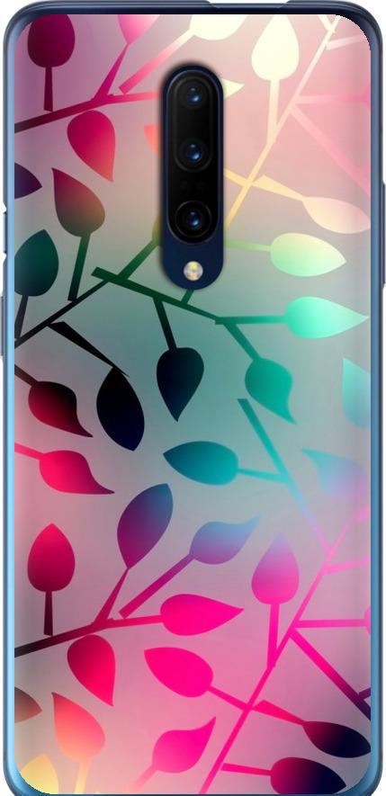 Чехол на OnePlus 7 Pro Листья (2235u-1696-42517)