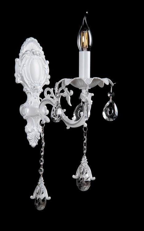 Бра свеча Ray B2202/1W WT+SL (IR005158)