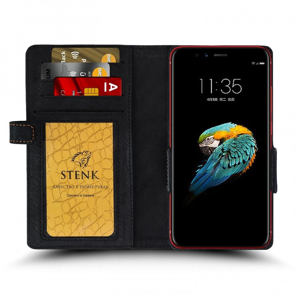 Чехол книжка Stenk Wallet для Lenovo S5 K520 Черный (62343)