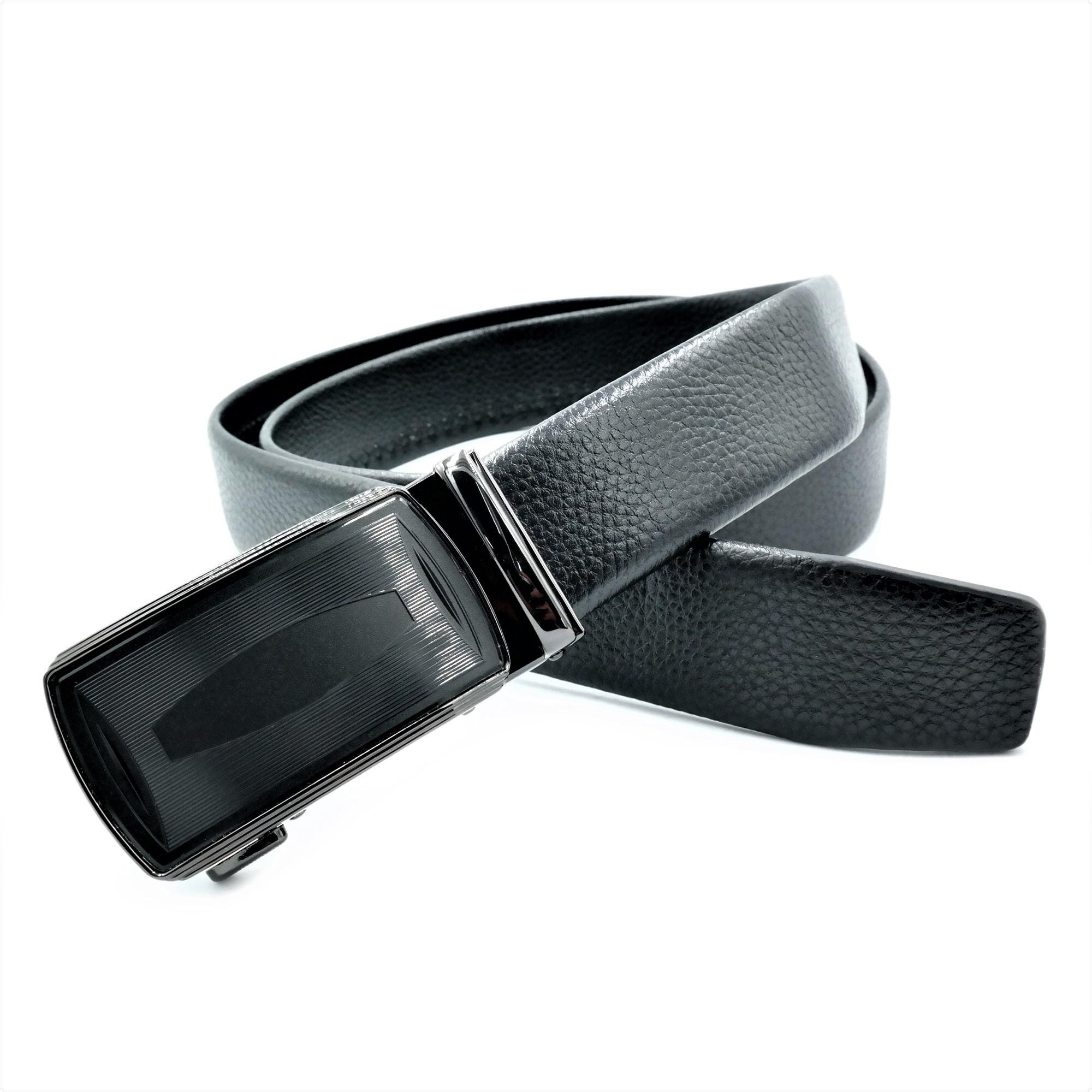 Мужской ремень Weatro Черный (nwkz-33avt-kit-032)