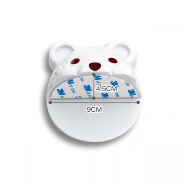Держатель от опрокидывания комода Baby Safety White Bear WC-874 1 шт. - фото 5
