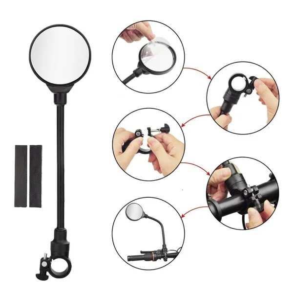 Набор велосипедных зеркал 2шт. (D00652) - фото 5 Набор велосипедных зеркал 2шт. (D00652) - фото 5