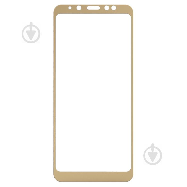 Захисне скло Walker 3D Side Glue для Samsung A530 Galaxy A8 2018 (технічна упаковка) Gold (arbc7934)