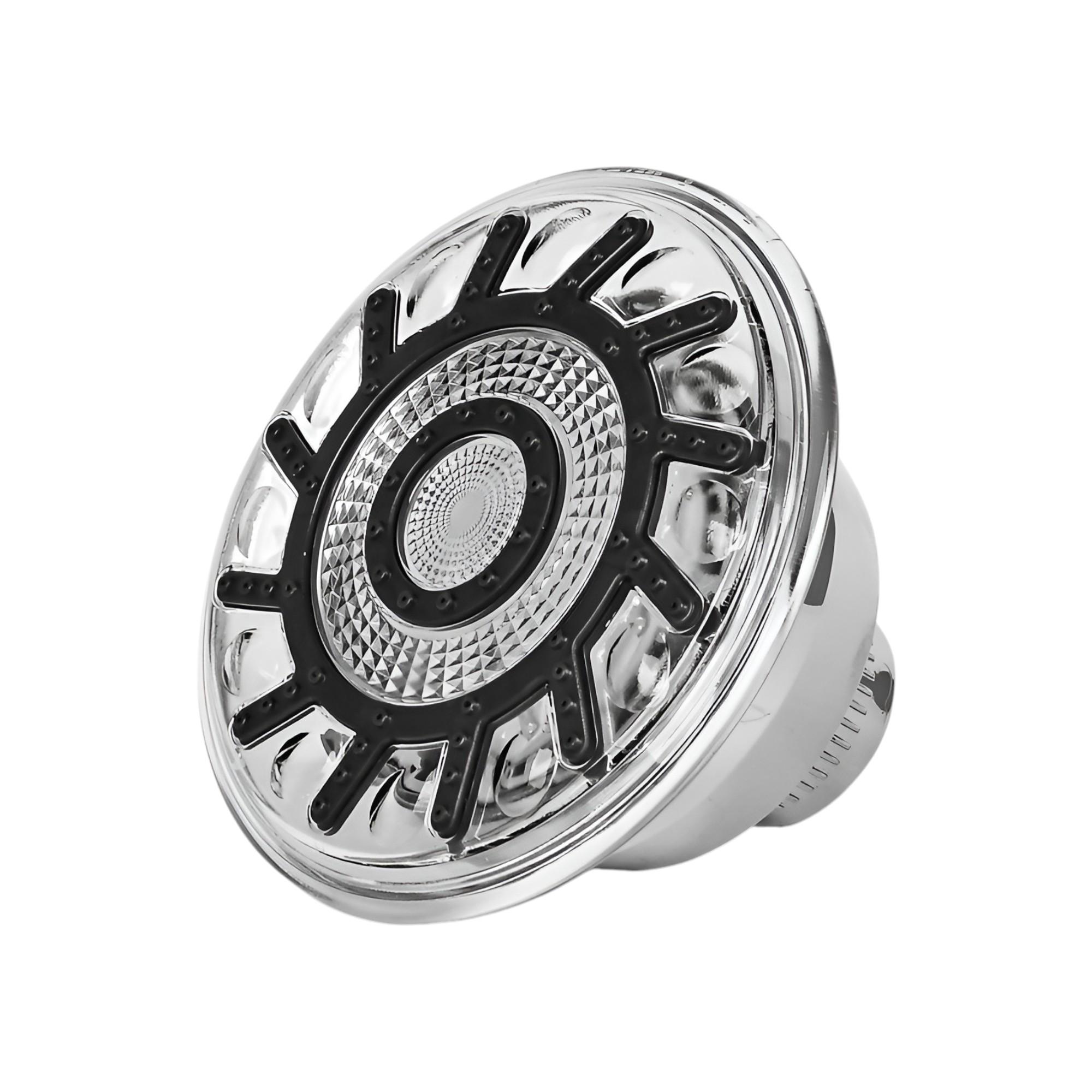 Насадка для душа Stenson R97158 с LED подсветкой 12х8х12 см Серебряный (25307688)