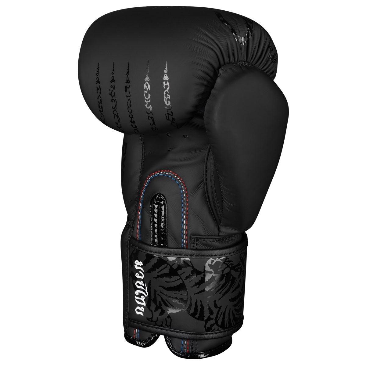 ᐉ Перчатки боксерские Phantom Muay Thai 16 унций с бинтами Black ...