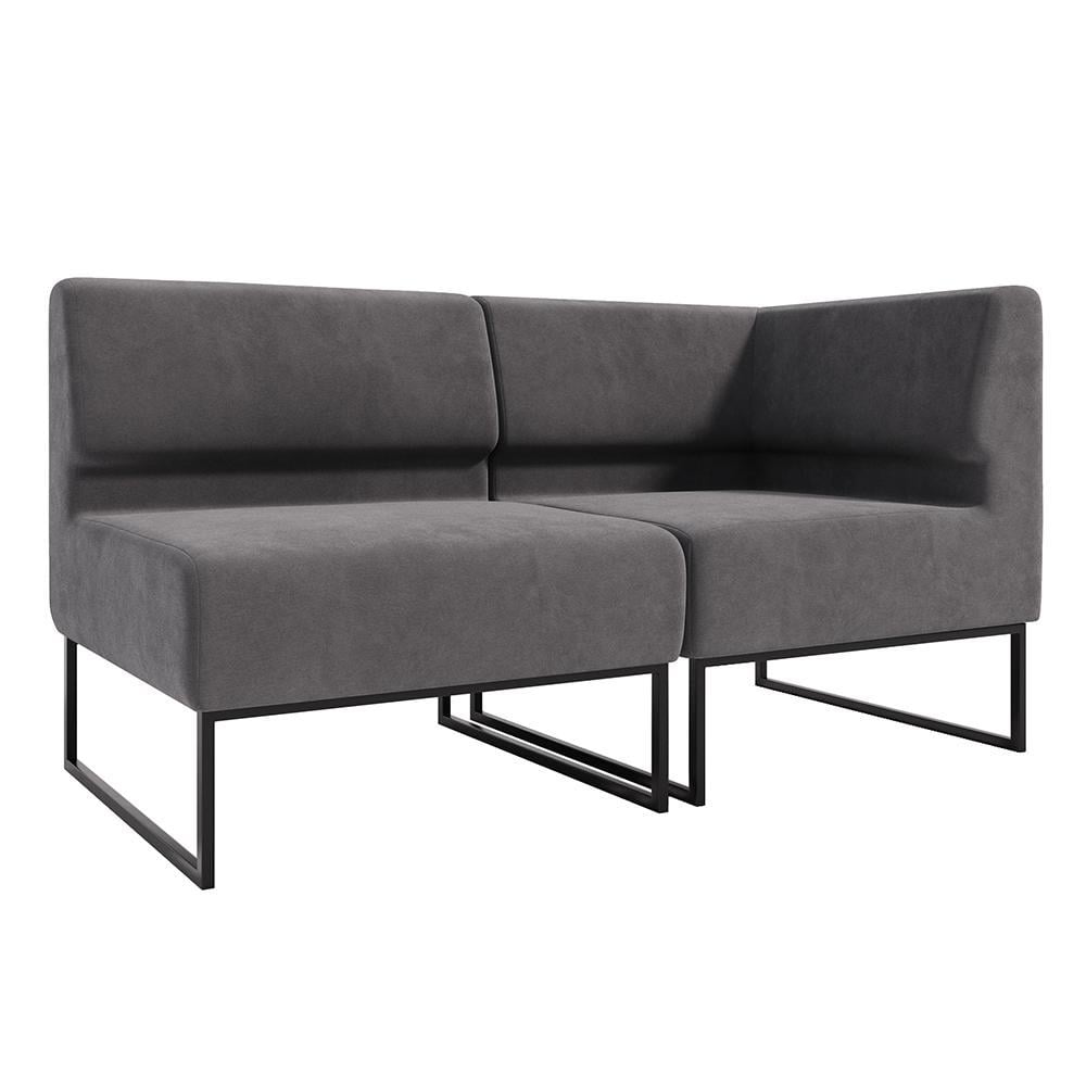 Диван модульный Lounge 154х77х83 см Deep Graphite (rich_sofa_00413)