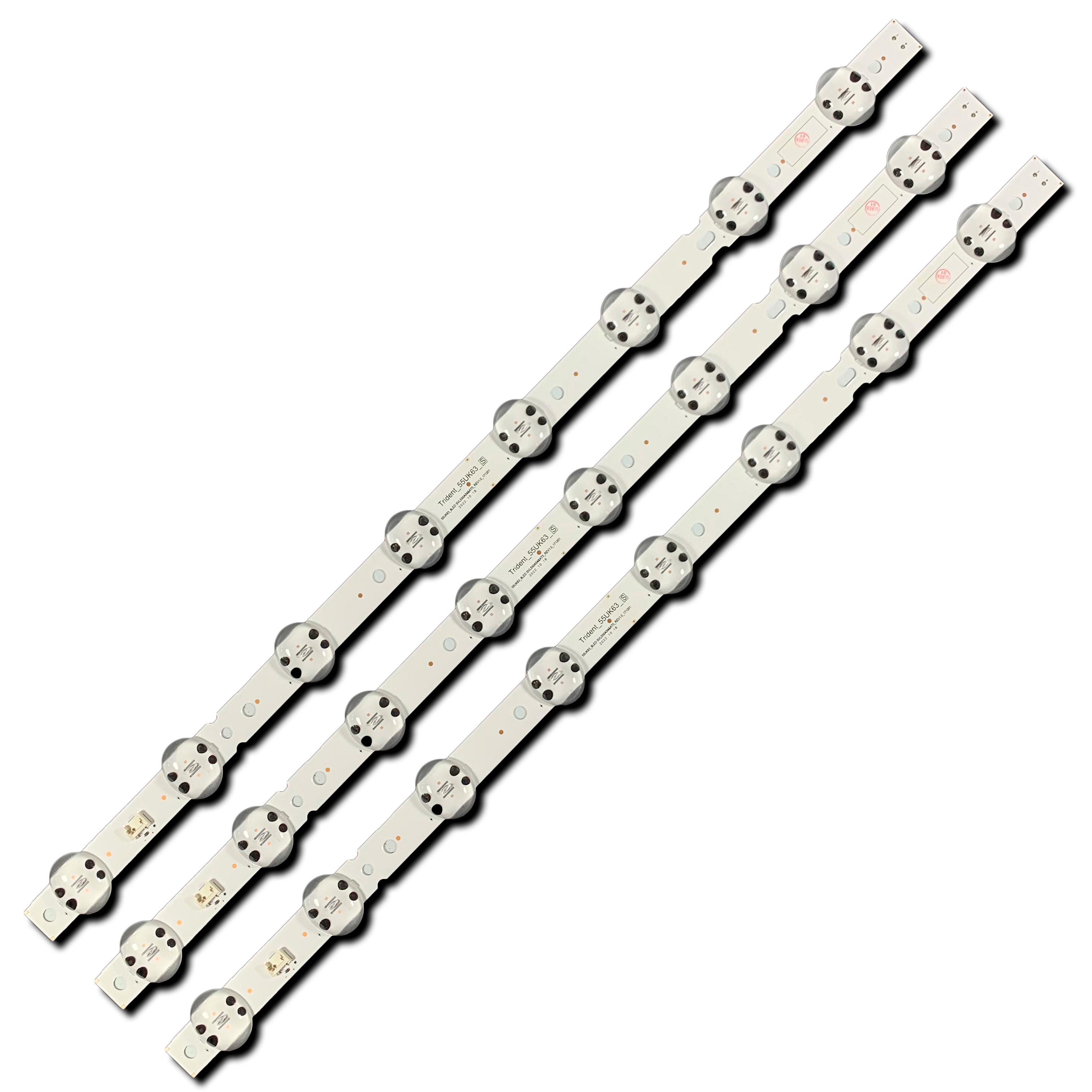 Комплект LED подсветки для TV 55" Trident_55UK63_S/55UK63_8LED_SVL550AS4 AT5_REV1.0_171201 (ART-12775)