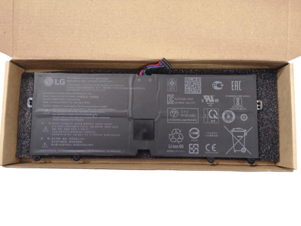 Аккумулятор для LG Gram 14z 980/13Z970/15Z980/LBZ722DM/LBS1224E 9450 mAh 72Wh (24818453)