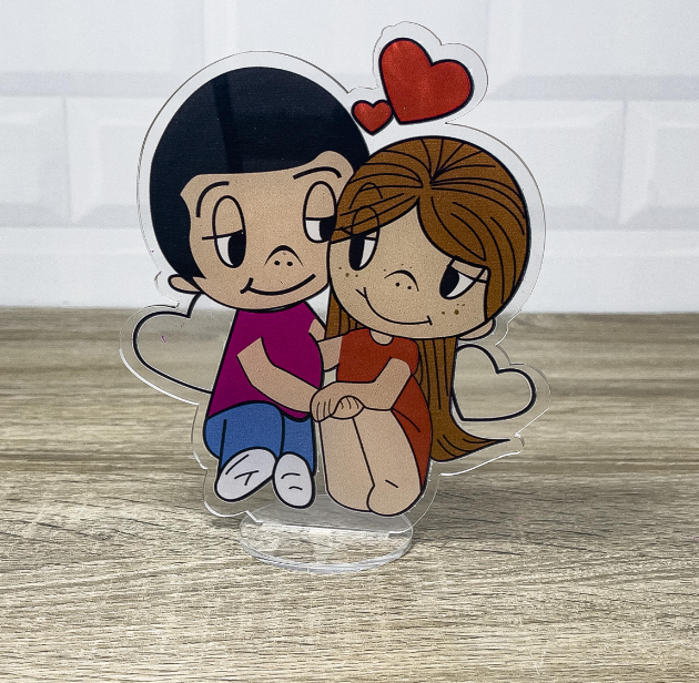 Фигурка акриловая коллекционная WorkPlaceShop Love is… Любовь это 17 cм