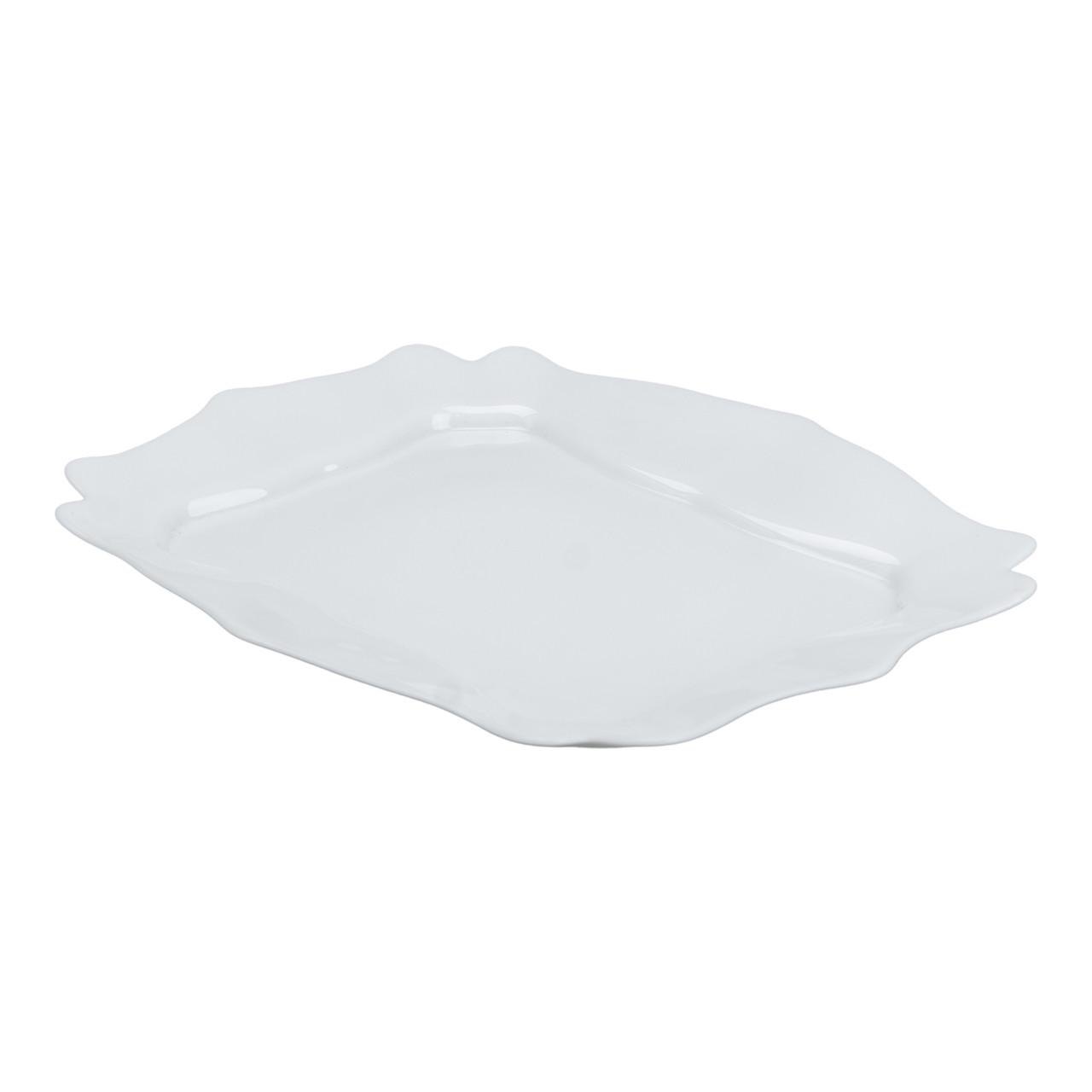 Сервіз тарілок керамічний на 6 персон Білий (4629) - фото 9