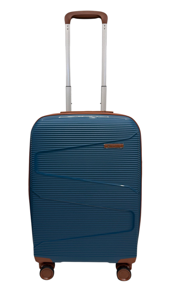 Валіза маленька ручна поклажа Worldline Airtex 293 поліпропілен S Синій - фото 2 Валіза маленька ручна поклажа Worldline Airtex 293 поліпропілен S Синій - фото 2