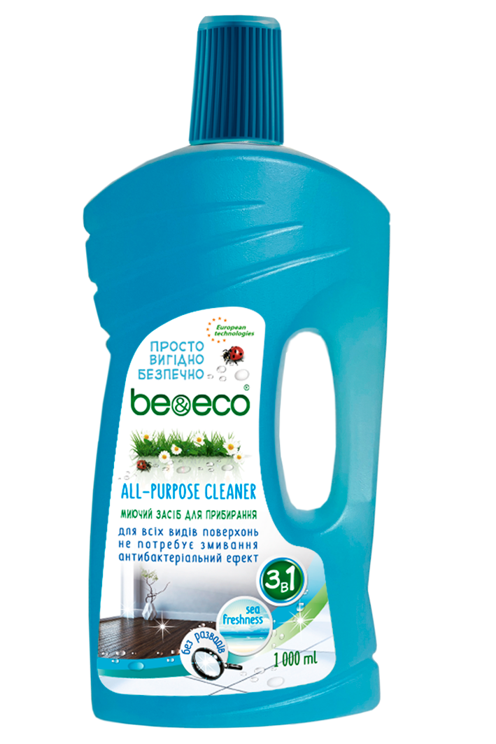 Моющее средство Be&Eco Универсал Морская свежесть 1000 мл